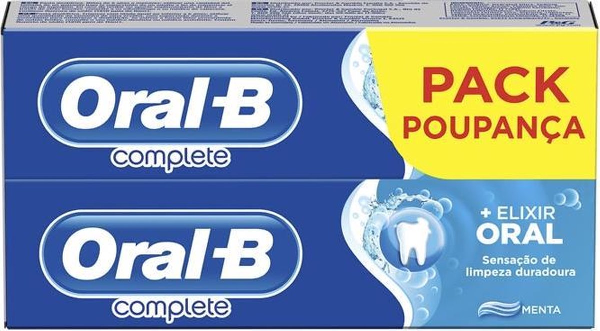 Tandpasta Complete Oral-B (2 uds)