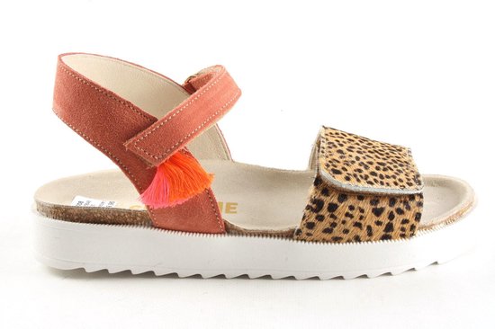 Shoesme Fashion Sandal Meisjes Sandalen - Leopardo - Maat 32 | bol.com