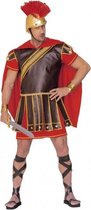 Gladiator kostuum rood-bruin heren M