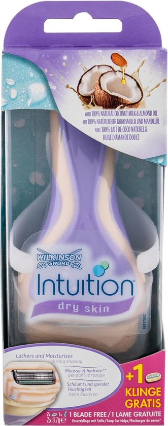 Wilkinson Intuition dry skin apparaat met 1 mesje