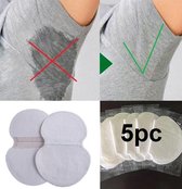 Okselpads -5pc - Antizweetkleding - Anti transpirant pads - Tegen zweetvlekken