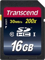 Transcend Premium SD kaart 16GB - Class 10