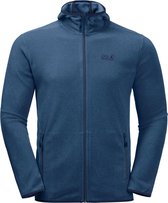 Jack Wolfskin Arco Outdoorjas Mannen - Indigo Blue Stripes - Maat XL