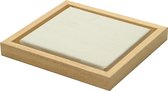 Combiframe houten baklijst naturel (overschilderbaar) voor canvas 20 x 25 cm