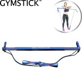 Gymstick Original 2.0., Medium, Entraînement en résistance à domicile 1-15 kg - tube de résistance, bâton de résistance, entraînement en résistance