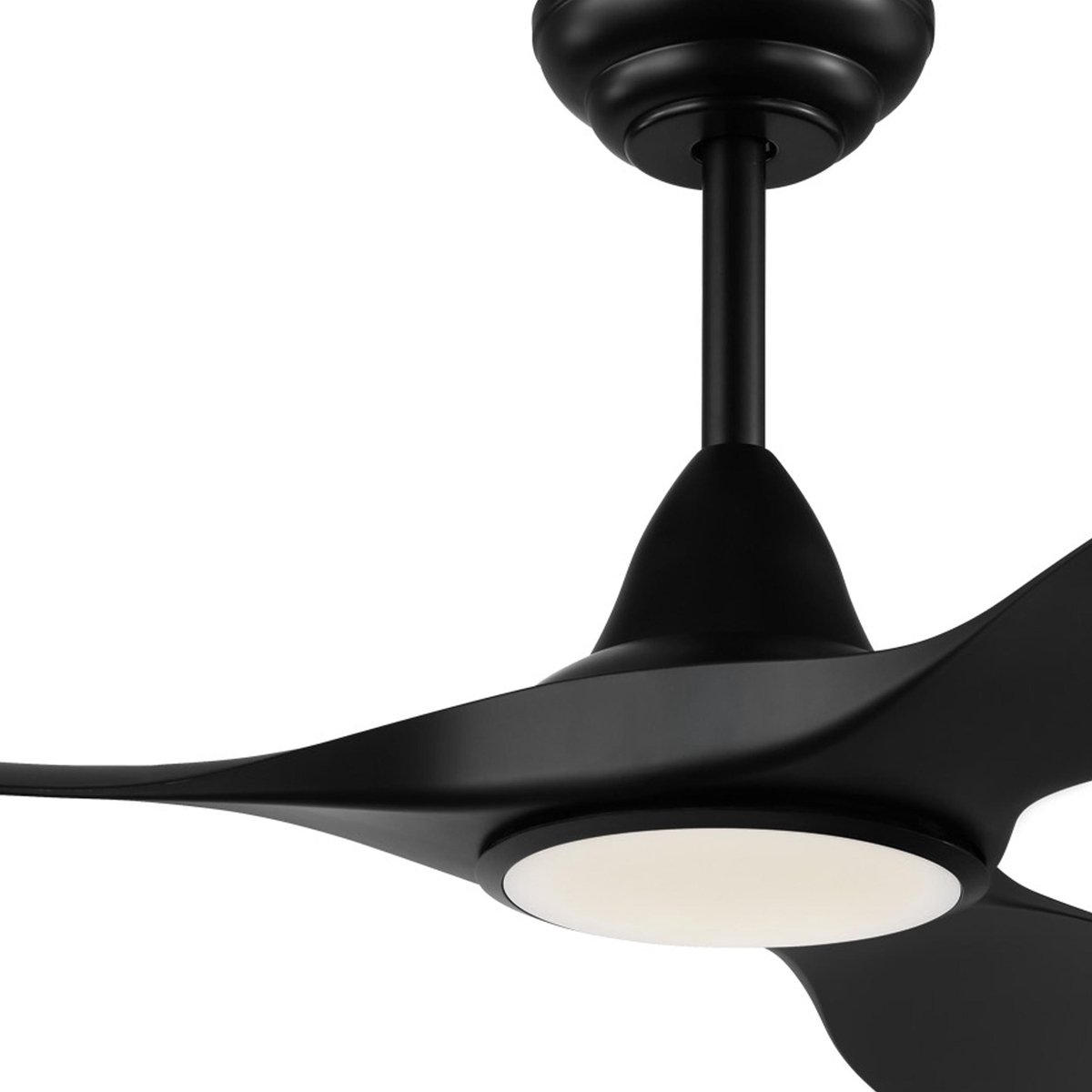EGLO Cirali Plafondlamp met Ventilator - 132cm - DC-energy saving - Zwart -  Dimbaar | bol.com