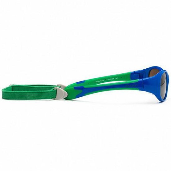 KOOLSUN - Flex - Kinder Zonnebril - Royal Blue Green - 3-6 jaar - UV400 Categorie 3 — afbeelding 2