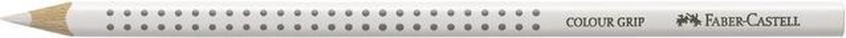 Faber-Castell kleurpotlood - Grip 2001 - 01 wit - FC-112401