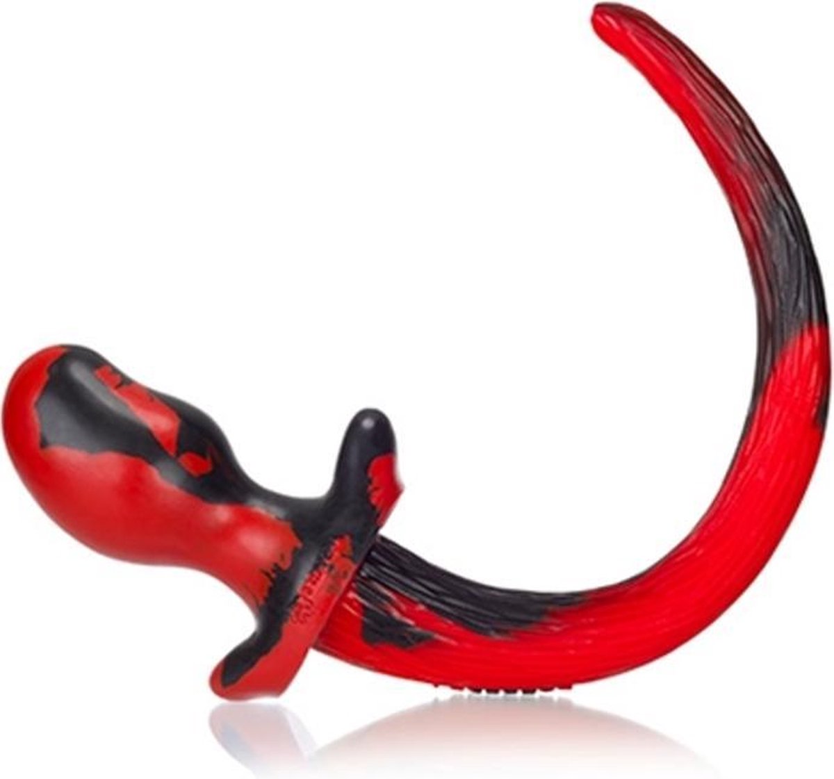 Oxballs beagle puppy tail black red medium