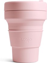 Stojo - Pocket Cup - Koffie / Theebeker - 355 ml - Herbruikbaar - Opvouwbaar - Carnation