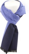 TRESANTI sjaal - Viscose sjaal - Gestreepte sjaal - Navy lichtblauwe sjaal