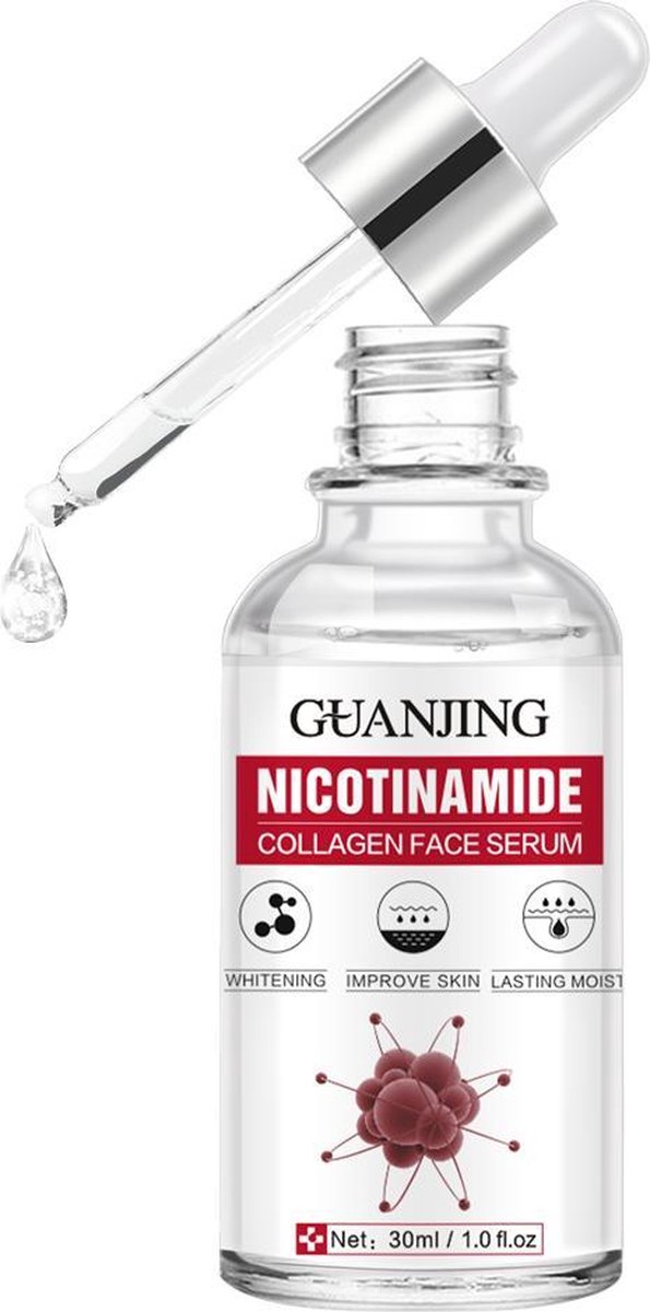 Nicotinamide serum voor hyperpigmentatie - donkere vlekken verminderen - egalere teint - huidverheldering - anti-hyperpigmentatie serum - Niacinamide - Vitamine B3 serum - stralende huid - huidbarrière versterken - vochtinbrengend serum - 30ml