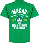 T-shirt Macao Established - Vert - XS