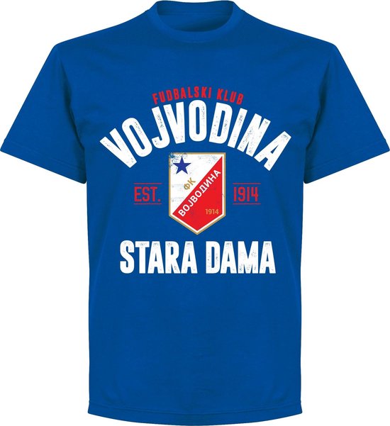 FK Vojvodina Established T-shirt - Blauw - 3XL