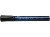 marker Schneider Maxx 230 permanent ronde punt zwart S-123001