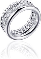 Gisser Jewels Zilver Ring Zilver R410