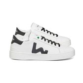 Womsh – Vegan Snik White Black – Veganistische Sneaker – Iconisch model – Unisex