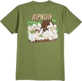 RIPNDIP Nerm Forrest T-Shirt Olive Green