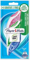 Paper Mate - Correction Tape - Dryline Grip Bonuspack 2+1