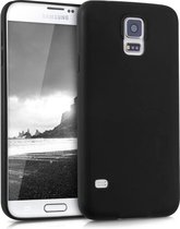 HoesjesBestellen hoesje geschikt voor Samsung Galaxy S5/S5 Neo - TPU Back Cover - Zwart