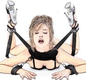 BDSM-Bondage set- model kikker houding