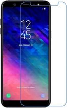 3x Screenprotector Tempered Glass Glazen Gehard Screen Protector 2.5D 9H (0.3mm) - Glasplaatje Geschikt voor: Samsung Galaxy A6 2018