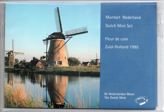 Afbeelding van het spel Nederland Jaarset Munten 1995 FDC - Zuid-Holland