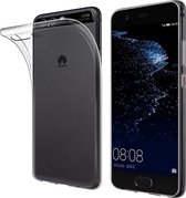 HB Hoesje Geschikt voor Huawei P10 Lite - Siliconen Back Cover - Transparant