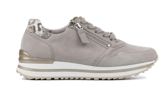 Gabor Dames Sneaker - Poeder - Maat 8.5 | bol.com