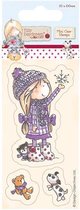 Docrafts: Tilly Mini Clear Stamp - Snowflake