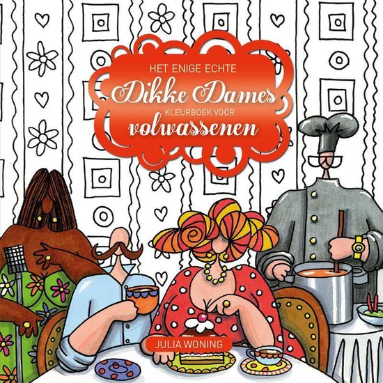 Het enige echte Dikke Dames kleurboek voor volwassenen - none | Do-index.org