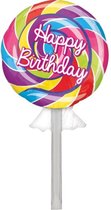 Folieballon happy Birthday Lolly