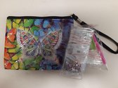 diamond painting Handtas/wallet Vlinder