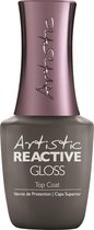 Artistic Nail Design Colour Revolution Reactive Gloss - Topcoat 15ml.