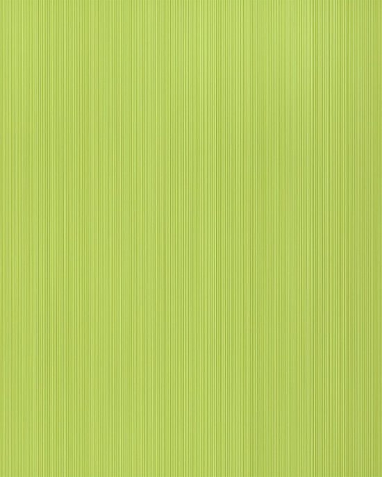 Uni kleuren behang EDEM 598-25 opgeschuimd vinylbehang gestructureerd met strepen mat groen geelgroen zwavelgeel 5,33 m2
