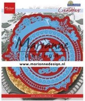 Marianne Design Creatables Snij en Embosstencil - Winter Cirkel