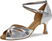 Chaussures de Salsa Talon Haut Femme Diamant 141-087-463 - Argent Antique - Talon 6,5 cm - Pointure 38,5