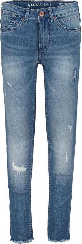 GARCIA Rianna Meisjes Skinny Fit Jeans Blauw - Maat 146