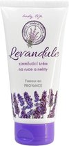 BODY TIP PREMIUM Verzachtende Handcrème en Nagelcrème met Lavendelolie 100 ml -  ruikt heerlijk -ontspant de huid en verbetert de bloedcirculatie, wordt ook gebruikt om brandwonden