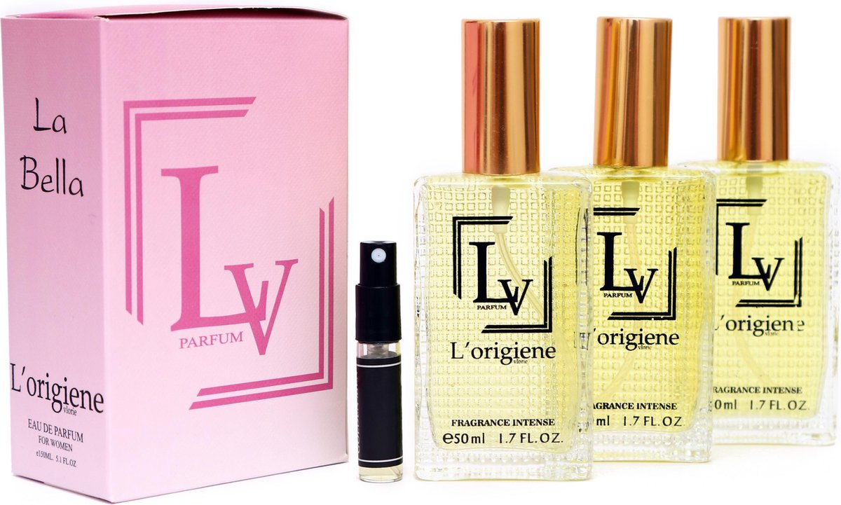 L'origiene Labella edp for women 150ml-Dames Parfum-Bloemige Fruitige Gourmand voor dames - Lorigiene parfum