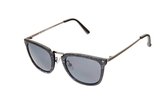 Kost Zonnebril Wayfarer Dames Blauw/zwart/hout (20-199)