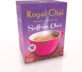 Royalchai Saffron, ongezoet. Per 4 doosjes (a 10 sachets)