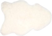 Kortharige IJslandse schapenvacht 100-110 cm -wit-
