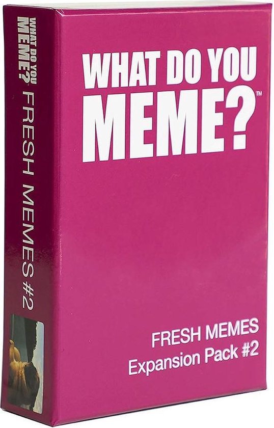 Afbeelding van het spel What Do You Meme? Fresh Memes Pack #2 Uitbreiding