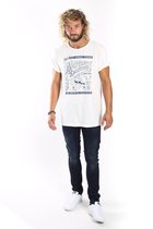 Amsterdenim T-shirt Krabman Off-White (AM1901-305010)