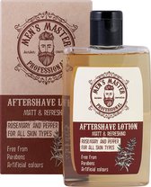 Men’s Master Aftershave Lotion - met Rozemarijn & Rode Pepers - Kalmeert & Verfrist - 120ML