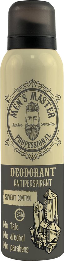 Men's Master Deodorant Man - 24 Uurs Bescherming - Frisse Houtachtige Geur - Anti Witte Sporen - 150ML