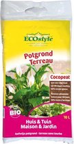 ECOstyle Potgrond (Cocopeat) Huis & Tuin 10 LITER