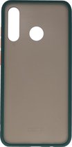 Huawei P30 Lite Hoesje Hard Case Backcover Telefoonhoesje Donker Groen