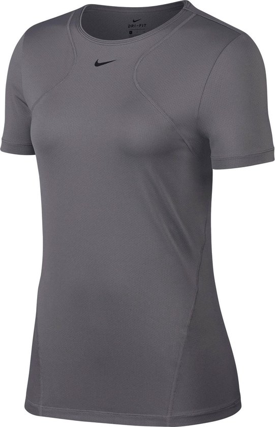 Nike Sportshirt - Maat L - Vrouwen - grijs | bol.com
